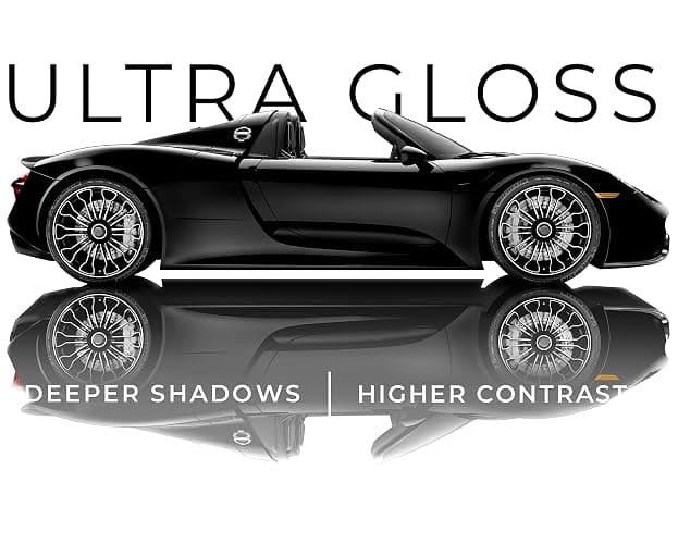 VViViD+ Ultra Gloss Premium Vinyl Car Wrap Film (1.5ft x 5ft, Gloss Piano Black) thumbnail 2