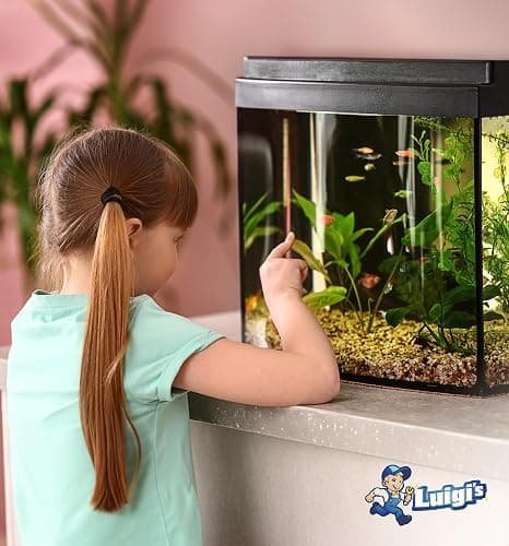 Luigi's Fish Tank Cleaner - Turtle Tank Accessories - Gravel Vacuum for Aquarium - Hand Siphon Hose to Remove and Change Water or Sand in Minutes - Aquarium Cleaning Tools thumbnail 7