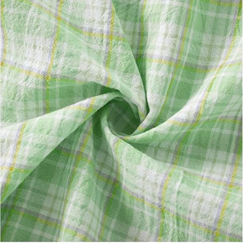 STMAHER Women's 2 Piece Cotton Pajama Sets Long Sleeve Sleepwear Button Down Soft Lightweight Pj Pants Set With Pockets thumbnail 7