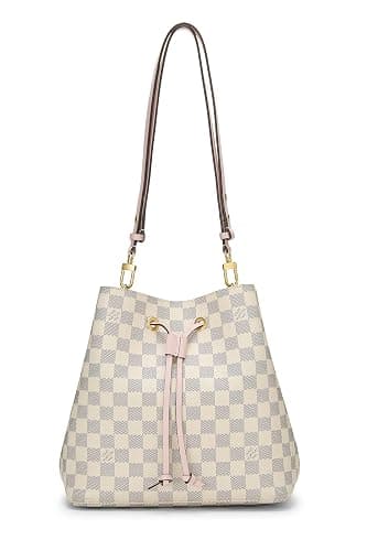 Louis Vuitton, Pre-loved Pink Damier Azur Neo Noé, Pink - Image 1