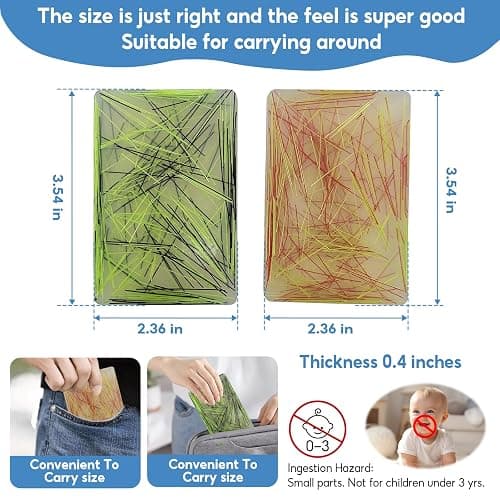 Zeng Zhang Picky Pad,A Pimple Popping Toy,Transfer Anxiety and Stress to Improve Attention,Colorless and Tasteless,Environmental Protection Materials,Food Grade Silicone,Two Tone Version - Two-color version thumbnail 3