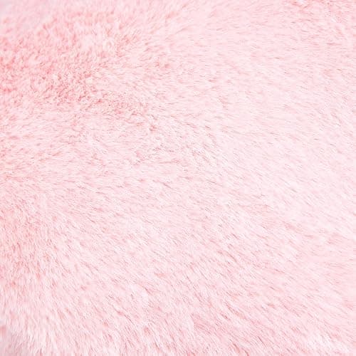Amazon Basics Kids Pink Heart Pillow, Room Decor, 10.5 in x 4 in - Pink - 10.5 Inch X 4 Inch thumbnail 5