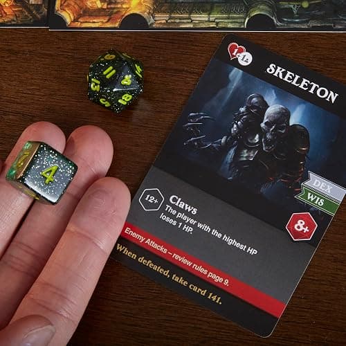Hasbro Gaming Dungeons & Dragons: Bedlam in Neverwinter Board Game, Escape Room, Cooperative Strategy Games for Ages 12+, 2-6 Players, 3 Acts Approx. 90 Mins Each (Amazon Exclusive) thumbnail 9