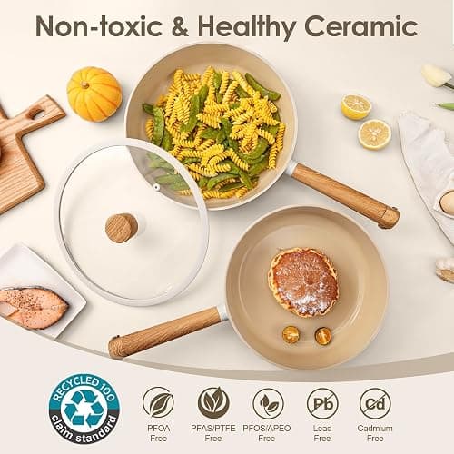 SENSARTE Ceramic Cookware Set  thumbnail 3