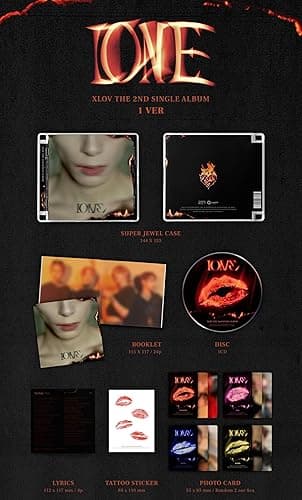 XLOV I ONE Album [I + 1(ONE) 2 Standard ver. Full Album Set]+Pre Order Benefits+BolsVos Exclusive K-POP Inspired Digital Merches thumbnail 6