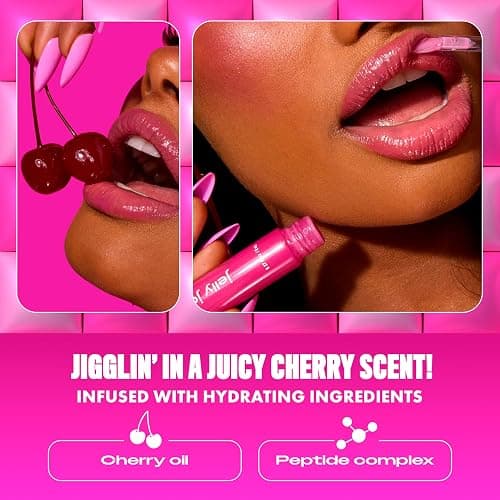 NYX PROFESSIONAL MAKEUP Jelly Job Lip Gloss, Lip Tint Gloss with Full-Bodied, Smoothing, and Hyper-Glossy Shine - Jelly Frost (Icy Blue) thumbnail 5