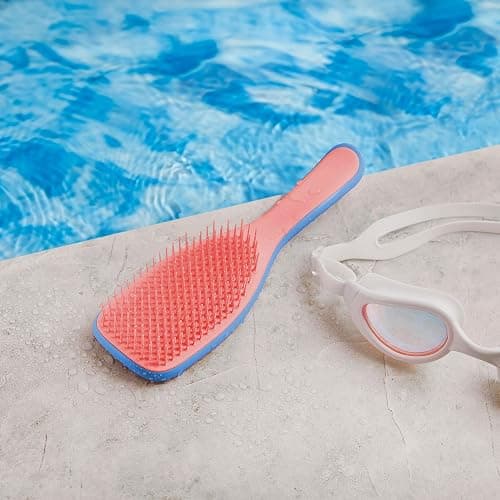 Tangle Teezer Ultimate Detangler Brush for Wet & Dry Hair, Eliminates Knots & Reduces Breakage for All Hair Types, Apricot Blaze thumbnail 7
