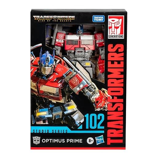 Transformers Toys Studio Series Voyager Class Transformers: Rise of the Beasts 102 Optimus Prime 6.5-inch Converting Action Figure, 8+ | Transformers Studio Series 7 Inch Action Figure Voyager Class (2025 Wave 1) - Optimus Prime #102 thumbnail 4