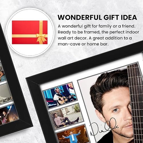 Niall Horan Signed Poster Print - Limited Edition Autograph Fan Gift – Collectible Memorabilia Merchandise (Unframed, A4 (30x21cm)) thumbnail 5