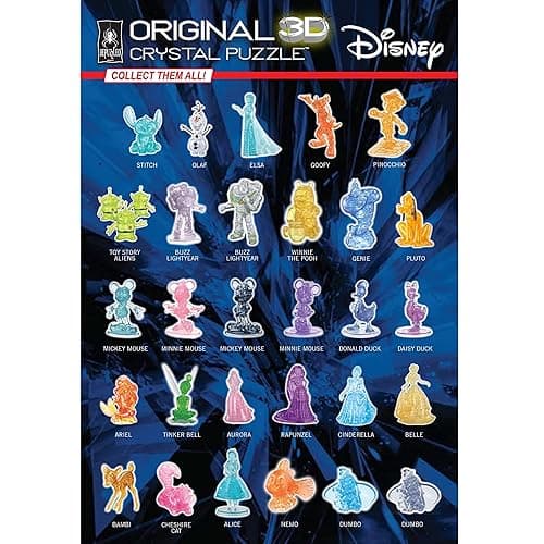 BePuzzled | Peanuts Snoopy Heart Original 3D Crystal Puzzle, Ages 12 and Up thumbnail 8