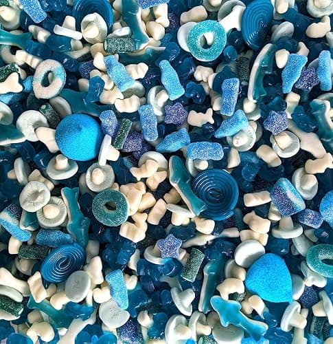 800g Jelly Mixes | Exploded Sweets | Fizzy, Gummy, Tangy, Blue, Pink (Blue) thumbnail 3