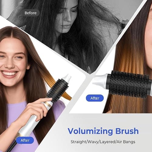 UMIGA Air Styler Set Magic Styler, Hair Styler 5 in 1, Hair Dryer Brush with Curl, Straighten, Volumise, Smooth and Hairdryer Brushes for Styling, Hot Hair Styler thumbnail 5