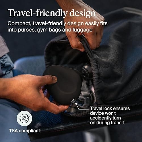 TheraGun Mini (3rd Generation) by Therabody – Ultra-Portable Massage Gun and Travel Essential for Fast, Effective Pain and Tension Relief Anywhere (Black) thumbnail 4