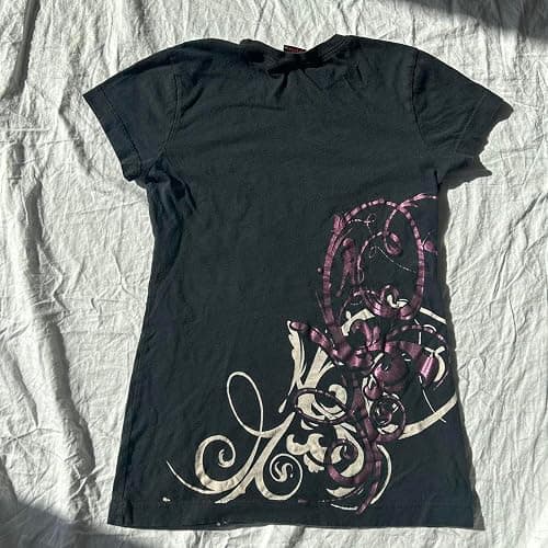 Gothic Tees for Women Y2K Grunge Graphic Short Sleeve Crew Neck T-Shirts 90s Vintage Aesthetic Emo Clothes thumbnail 4