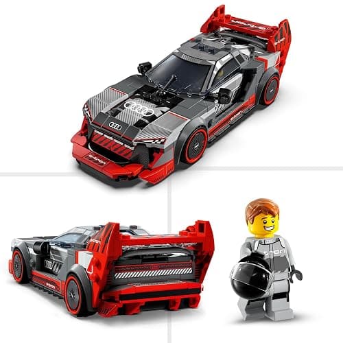 LEGO Speed Champions Voiture de Course Audi S1 e-Tron Quattro Véhicule Jouet, Set de Construction pour Enfants, Idée Cadeau pour Garçons et Filles Dès 9 Ans, Jeu en Autonomie, Déco pour Chambre 76921 thumbnail 5