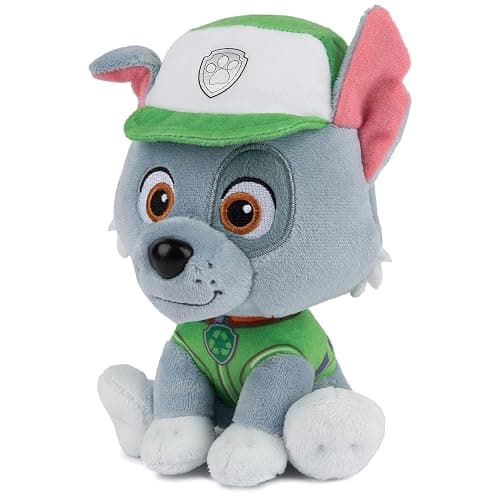 GUND Official PAW Patrol Rocky in Signature Recycling Uniform Plush Toy, Stuffed Animal for Ages 1 and Up, 6" thumbnail 7