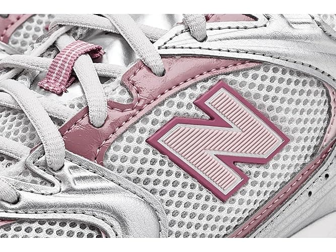 New Balance 530 Unisex Running Inspired (U53022Q) (Silver Metallic/Rosewood) thumbnail 6