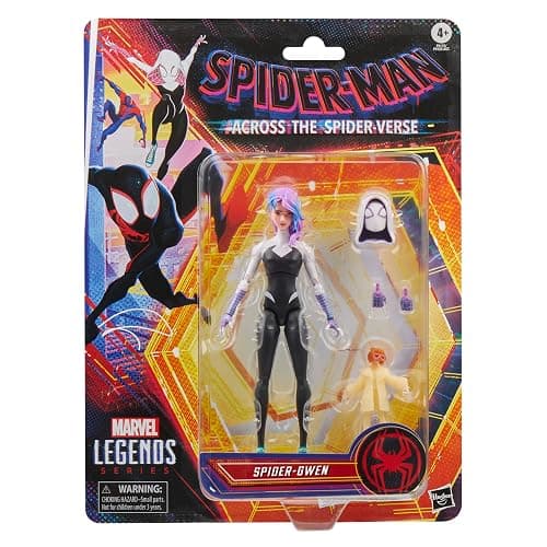 Marvel Legends Series Spider-Gwen, Spider-Man: Across the Spider-Verse Collectible 6 Inch Action Figure thumbnail 2