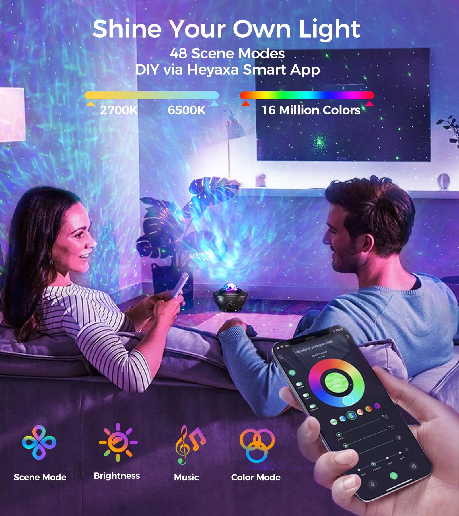 Galaxy Light Projector  thumbnail 3