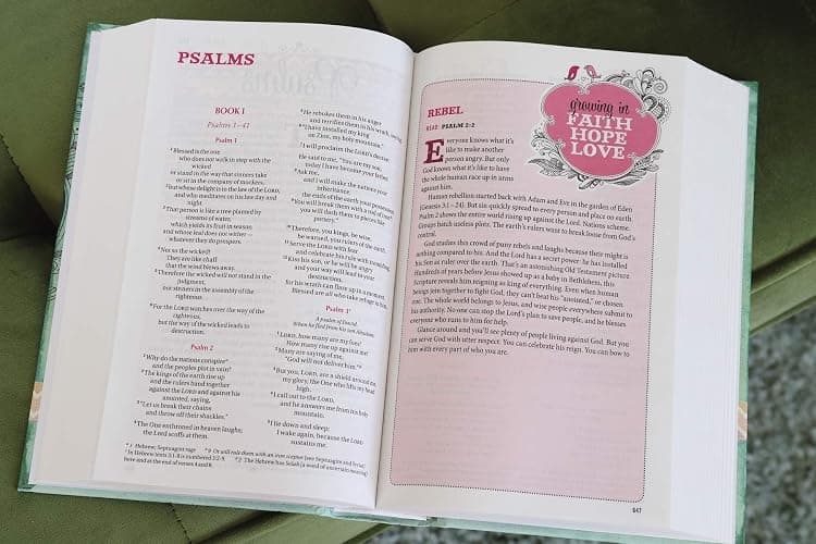 NIV, Bible for Teen Girls, Hardcover: Growing in Faith, Hope, and Love – The Perfect Christian Faith Gift for Your Teenage Girl, Age 13-18 thumbnail 7