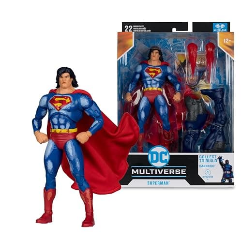 McFarlane Toys - DC Multiverse Superman (Justice League Task Force) 7in Build-A Figure thumbnail 6