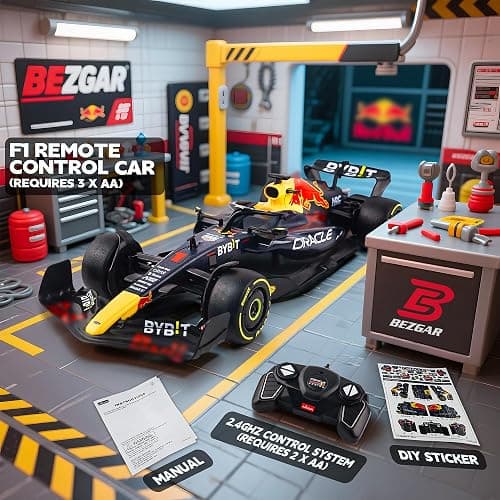BEZGAR F1 Remote Control Car - Officially Licensed Rb18 Toy Car 1:18 Model Vehicle, 2.4GHz Race F1 RC for Boys,Girls and Adults, Ideal for Kids & Collectors 94800 thumbnail 5