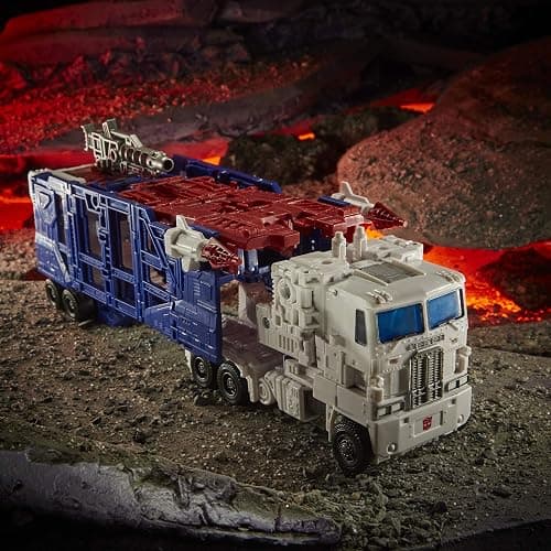 Transformers Toys Generations War for Cybertron: Kingdom Leader WFC-K20 Ultra Magnus Action Figure - Kids Ages 8 and Up, 7.5-inch thumbnail 5