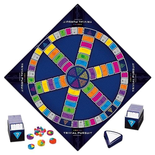 Hasbro Gaming Trivial Pursuit Master Edition Trivia Game, Board Games for Adults and Teens, Includes Electronic Timer, Trivia Games for 2 to 6 Players, Ages 16 and Up (Amazon Exclusive) thumbnail 3