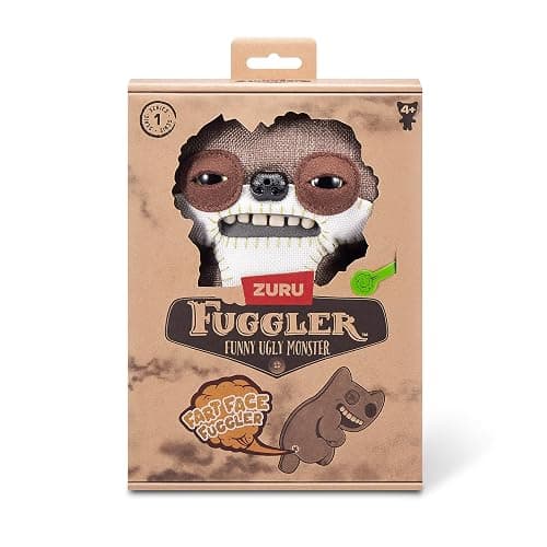 Fuggler Fart Face 9-inch Assortment Series 1 (Suspicious Fox - Chase) by ZURU, Funny Ugly Monster Plush Toy thumbnail 4