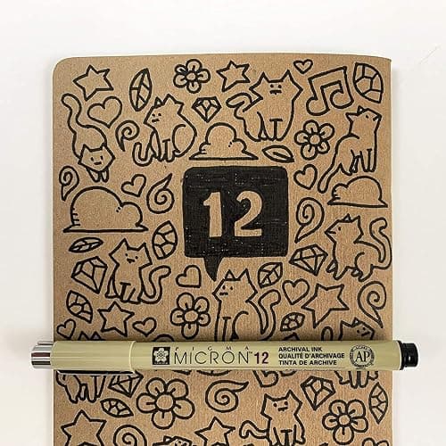 SAKURA Pigma Micron Fineliner Pens - Archival Black and Colored Ink Pens - Pens for Writing, Drawing, or Journaling - Assorted Point Sizes - 73 Pack with Container thumbnail 7