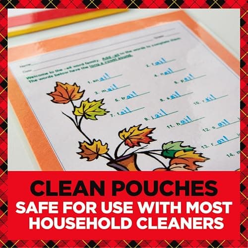 Scotch Thermal Laminating Pouches, Clear, Fits Letter Sized (8.9 in. × 11.4 in.) Paper, 150 Pouches thumbnail 7