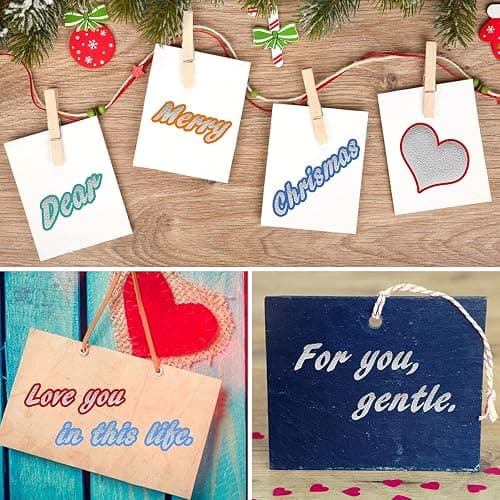 YITHINC Glitter Pens Outline Marker Pen, Stocking Fillers Kids, Arts and Crafts for Kids, Teenage Girls Gift, 12 Sparkle Metallic Colouring Pens, Christmas Gifts for 4-14 Year Old Girls thumbnail 7