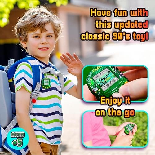Giga Pet Floppy Frog Toy for Ages 5 and Above, 90s Throwback Collector’s Edition, Animal Care Through Play thumbnail 3