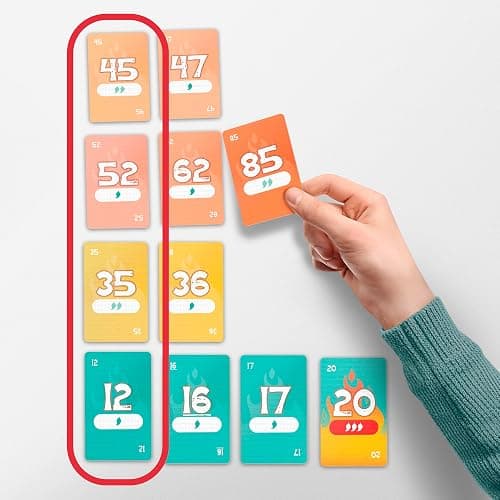 Beat The Heat Game | Family Party Card Game for Kids and Adults | Ages 8+ | 2 to 10 Players | 20 Mins. | Easy to Learn Strategy Card Games for Groups thumbnail 4