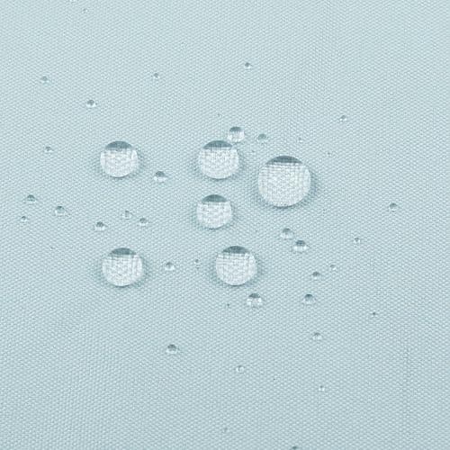ALYVIA SPRING Waterproof Fabric Shower Curtain Liner, Washable Cloth Shower Curtain for Bathroom - Standard Size 72x72, Blue thumbnail 7