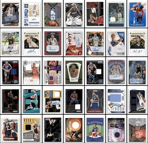 Basketball Sports Card Mystery Pack | Contains 25 Cards | 1x Autograph or Relic Cards Guaranteed | 3X Rookie Cards Guaranteed thumbnail 2