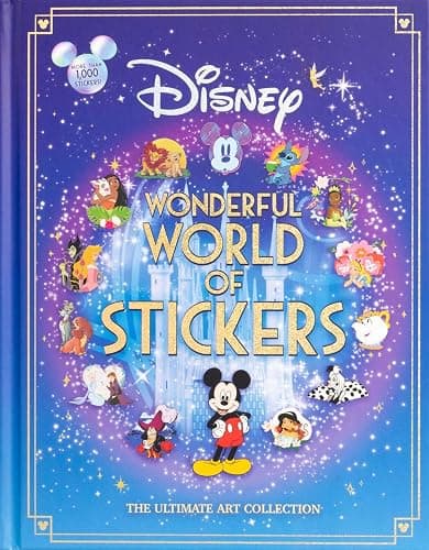 Disney Wonderful World of Stickers (Collectible Art Stickers) - Image 1