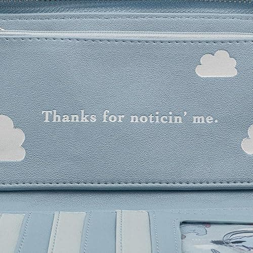 Loungefly Disney Winnie the Pooh Eeyore Zip Around Faux Leather Wallet, Multi thumbnail 5