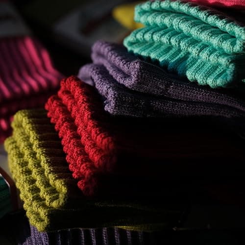 DAUCO 4 Pairs 98% Cotton Socks for Men Women Crew Seamless Fall Slouchy Socks thumbnail 6