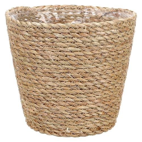 Balacoo Woven Plant Basket: Pot Basket Planter Seagrass Basket Wicker Baskets Natural Storage Pot for Storage Laundry - Image 1