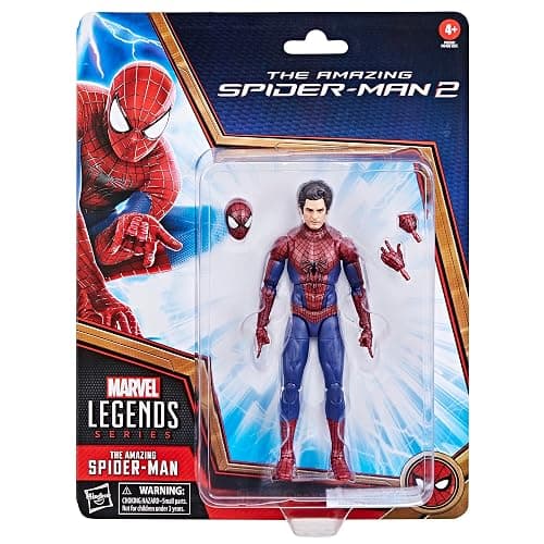Marvel Legends Series -. The Amazing Spider-Man 2 Collectible 6 Inch Action Figures, Ages 4 and Up thumbnail 2