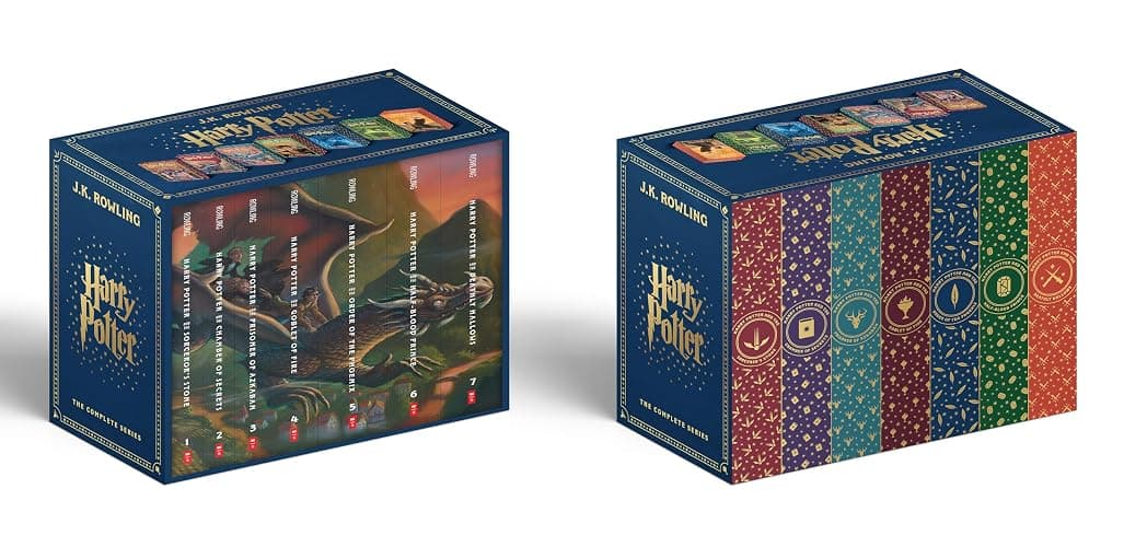 Harry Potter Paperback Box Set Books 1-7 (Deluxe Edition with Stenciled Edges) - Image 1