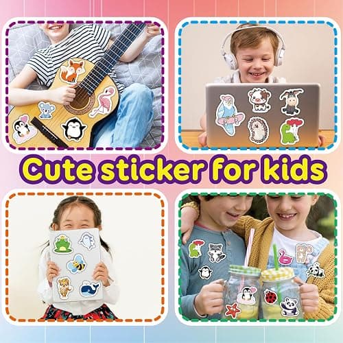 Stickers for Water Bottles, 400PCS Water Bottle Stickers for Kids, Waterproof Vinyl Stickers, Cute Stickers Pack thumbnail 4