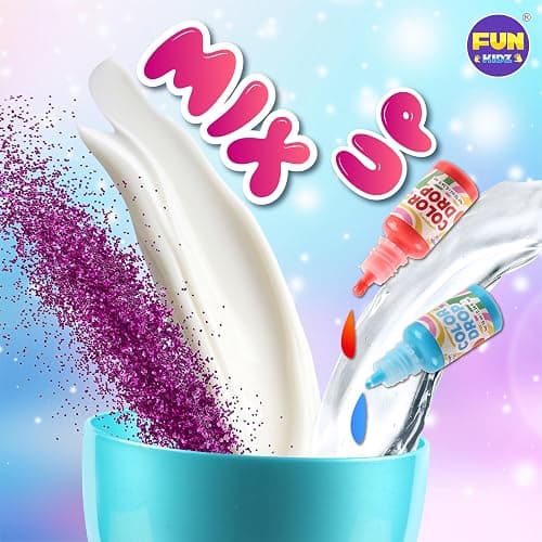 Electric Slime Mixer Machine Kit for Kids, FunKidz Twist Mixing Glue and Activator to Making Slime Automatic Craft Toy for Girls Ages 8-12 Boys Gifts thumbnail 3