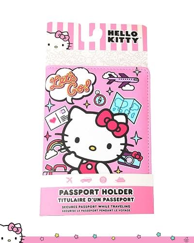 Hello Kitty Passport Cover for Travel Official License, Sanrio Gifts | Cute Passport Holder, Hello Kitty Travel Accessories, Passport Case thumbnail 8
