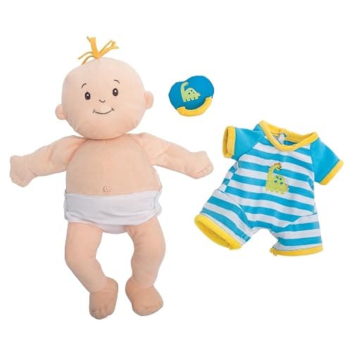 Manhattan Toy Baby Stella Boy Soft First Baby Doll for Ages 1 Year and Up, 15" thumbnail 4