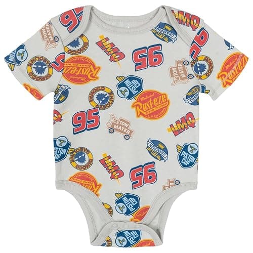 Disney Baby 5 Pack Bodysuits Newborn to Infant Sizes (Newborn - 24 Months) thumbnail 3