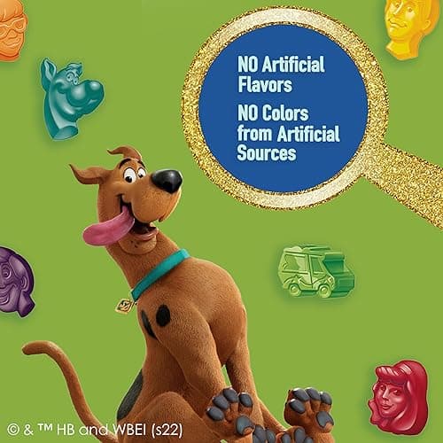 Scooby-Doo Fruit Flavored Snacks, Gluten Free, Kids Snacks, Value Pack, 22 Ct, 17.6 oz thumbnail 8