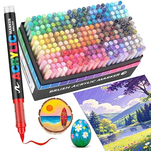 Guangna 240 Acrylic Paint Markers - Image 1