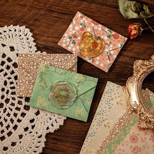 Vintage Floral Scrapbook Paper thumbnail 2